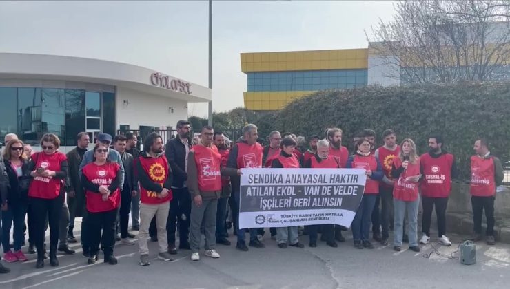 Belçikalı şirket, İstanbul’da üç işçiyi çıkarttı: Şirket önünde eylem