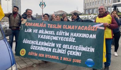 Eğitim Sen’den Çekmeköy’de ÇEDES protestosu: Proje yasa dışı, ilgililer hakkında soruşturma açılmalı