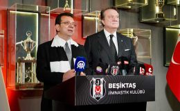 Ekrem İmamoğlu Beşiktaş Başkanı Hasan Arat’ı ziyaret etti: Centilmence bir yarış olsun