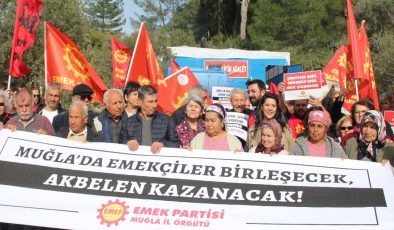 EMEP Muğla’da yerel seçim çalışmalarına Akbelen direnişiyle başladı