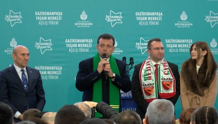 İmamoğlu: Tunç Soyer benimle birlikte İstanbul’da çalışacak