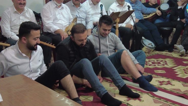 Kastamonu Karaş köylüleri muhabbet geceleri geleneğini yaşatıyorlar