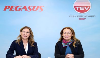 Pegasus ve TEV’den kız öğrenciler için iş birliği