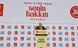Saadet Partisi İBB Adayı Birol Aydın, projelerini tanıttı: Pembe metrobüs
