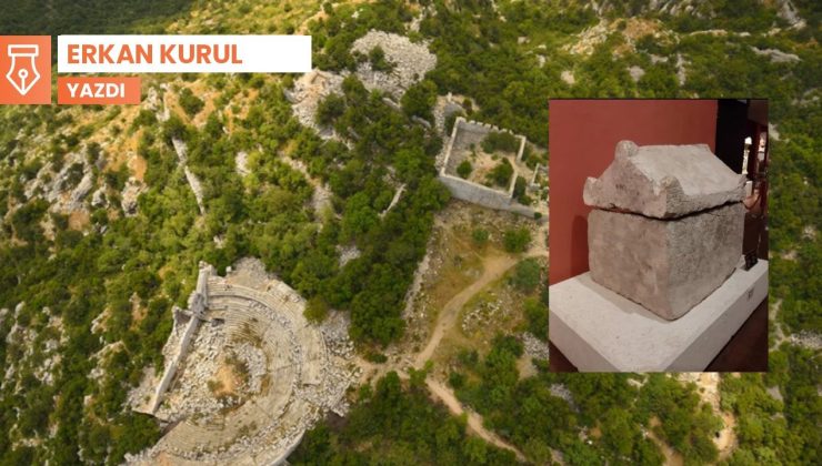 Termessos’tan bir hayvan lahdi: Köpek Stephanos