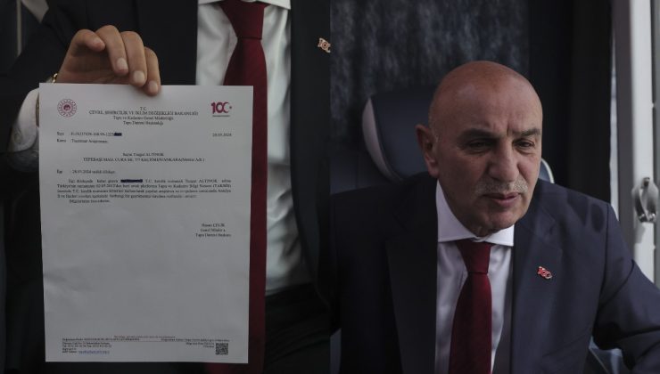 Altınok ‘600 daire’ iddialarına belgeyle yanıt verdi