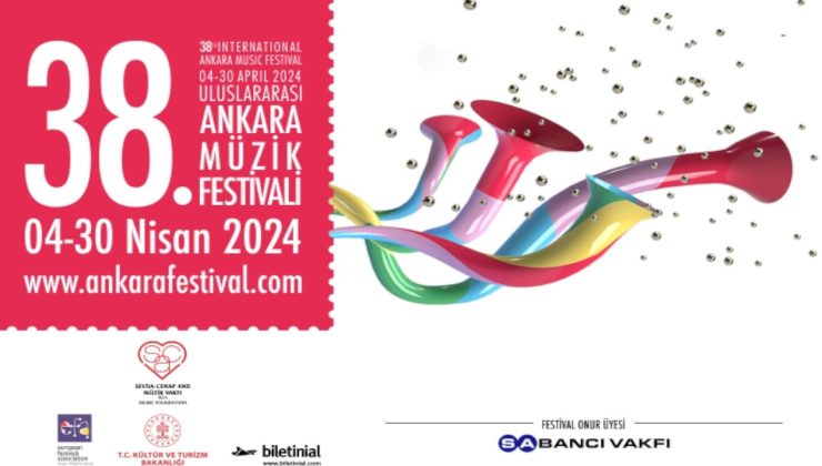 Ankara’da müzik şöleni: 38. Uluslararası Ankara Müzik Festivali başlıyor