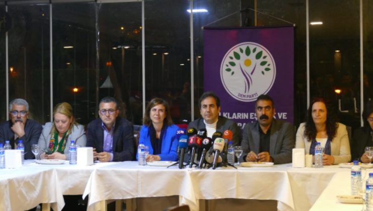 DEM Parti Diyarbakır’dan ‘belediye işçileri’ ve ‘Amedspor’ açıklaması