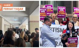 Cinsel istismar davası adliyede protesto edildi  