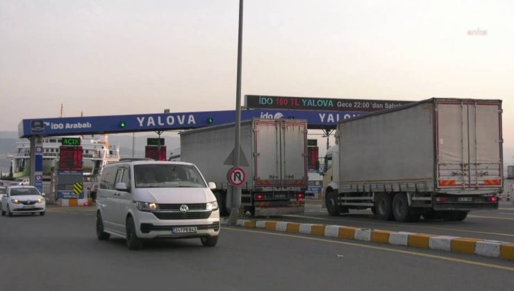 Köprü ve otoyollara gelen zamlara nakliyeciler tepki gösterdi
