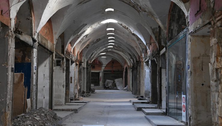 Maraş’taki tarihi çarşının restorasyon maliyeti 1 milyar TL’yi aşacak