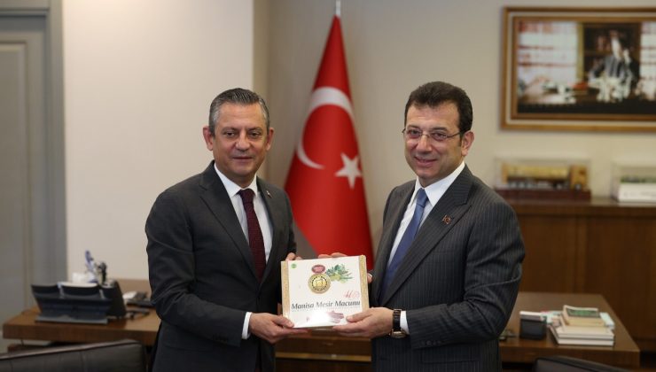 Özgür Özel, Ekrem İmamoğlu’nu ziyaret etti