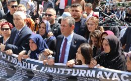 Özgür Özel Soma’da: Günü gelince hesap soracağız
