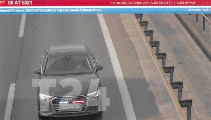 Sinan Ateş cinayetinde tetikçinin kaçırıldığı çakarlı aracın görüntüsüne ulaşıldı