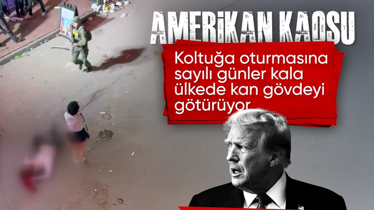 Donald Trump’ın göreve başlamasına sayılı günler kala ABD’de kaos yaşanıyor