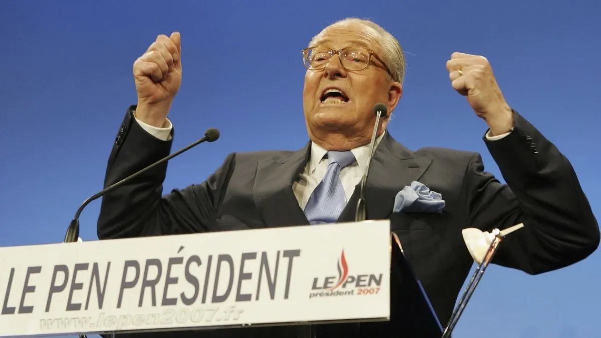 Fransız aşırı sağcı siyasetçi öldü