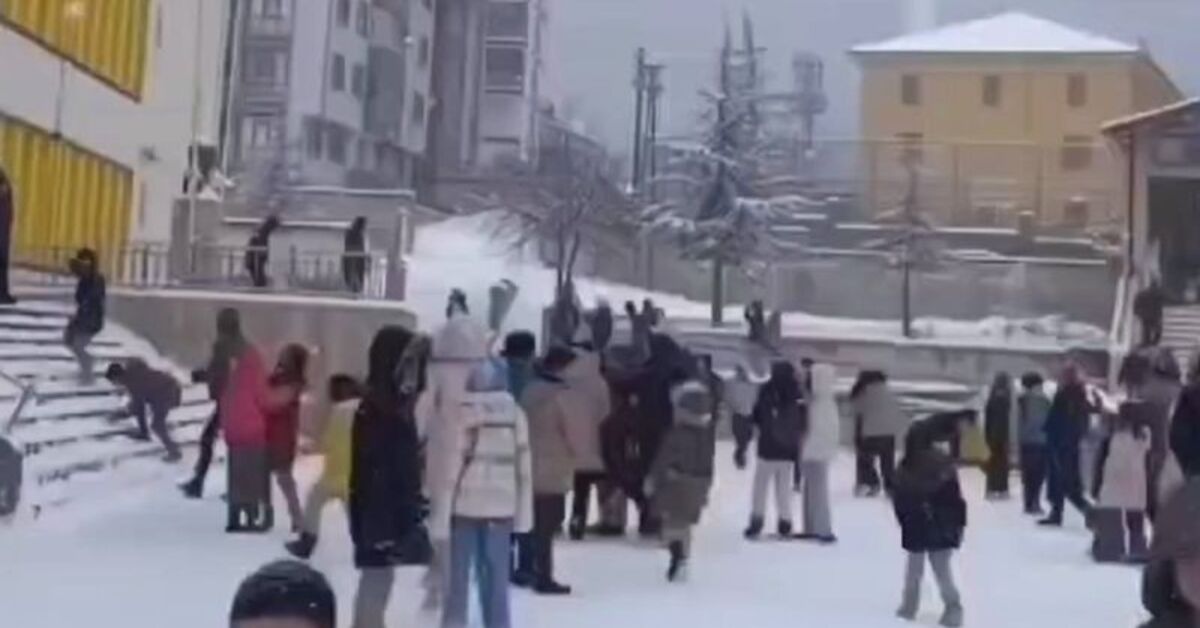 ‘Kar topu savaşı’ anonsu