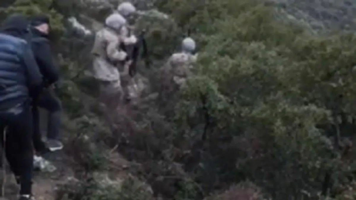 İzmir’de ormanda saklanan şüpheli jandarmaya yakalandı